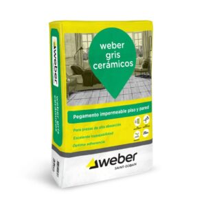 Weber Gris Cerámicas x 25 kg
