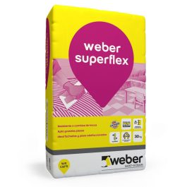 Weber Super Flex x 30kgs (porcelanato losa radiante)