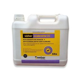 Acelerante Weber CC x 5lts