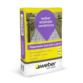 Pegamento Ceramico Weber Estandar x 25kg