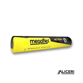 Membrana 4mm C/Aluminio Megaflex 1x10mts No Crack