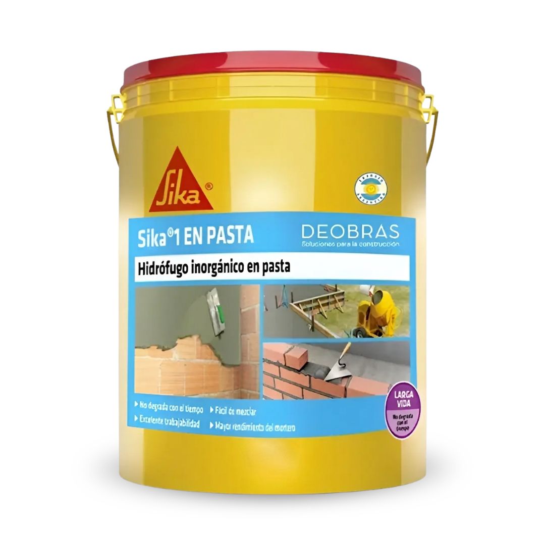 Hidrófugo Sika 1 en pasta x 20kg