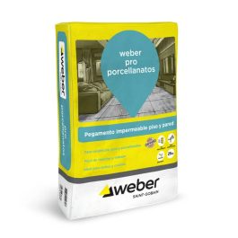Pegamento Porcellanato Weber Pro x 25kg