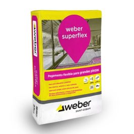 Pegamento Porcellanato Weber Superflex x 25kg