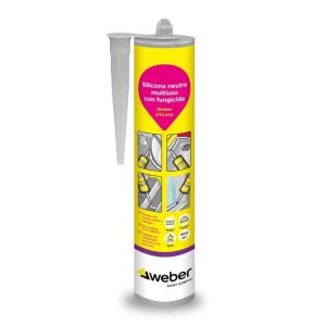 Silicona Weber C Transparante x 300ml